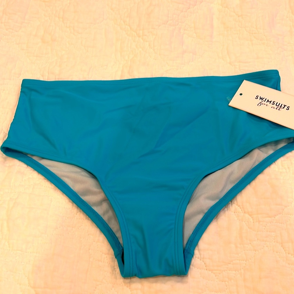 Swimsuits For All women’s bikini bottom size 12 NWT